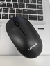 聯(lián)想（Lenovo）無(wú)線(xiàn)鼠標 辦公鼠標便攜鼠標 筆記本鼠標 電腦鼠標 M26黑 帶無(wú)線(xiàn)2.4G接收器 曬單實(shí)拍圖