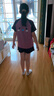巴萊恩娜女童夏裝2024新款洋氣時(shí)髦大童庫(kù)洛米衣服兒童夏季運(yùn)動(dòng)短袖套裝潮 紫紅套裝 160cm 曬單實(shí)拍圖
