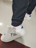 FILA 斐樂官方女鞋CAMPUS復(fù)古校園板鞋2025春季新款方塊鞋通勤休閑鞋 泡沫白-WG 39 曬單實(shí)拍圖