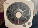美的（Midea）電風扇 家用臺式桌面小風扇鴻運扇宿舍臥室節(jié)能電扇臺扇轉頁扇輕音低噪五葉風扇 KYT30-21MA 曬單實拍圖