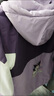 G.DUCKKIDS童裝女童羽絨服中長款冬季兒童沖鋒衣三合一冬裝女孩加厚保暖外套 紫色內(nèi)搭羽絨 140 曬單實(shí)拍圖