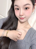 清晨的星星2025年新款端午節(jié)五彩繩手鏈女手工編織小粽子福龍紅繩手飾品手繩 發(fā)財(cái)樹-五彩繩 曬單實(shí)拍圖