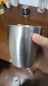 米膳葆芬蘭茶杯咖啡杯小酒杯316不銹鋼杯子美式戶(hù)外野餐露營(yíng)便攜式水杯 雙層咖啡杯-300ml 曬單實(shí)拍圖