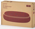 無(wú)印良品（MUJI）可在膝上使用軟墊桌 膝上桌 床上電腦桌 靠墊平板桌 藏青色 長(zhǎng)470*寬315*高100mm 曬單實(shí)拍圖