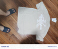 Calvin Klein Jeans夏季男女情侶中性ck休閑字母寬松純棉重磅短袖T恤J400448 ACI-燕麥奶 M 曬單實(shí)拍圖