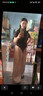 蕭遇（XIAOYU）2025春夏季新款休閑褲女士套裝中式國風(fēng)鏤空盤扣闊腿兩件套長褲子 黑上衣+褲子 S   85-100斤 曬單實拍圖