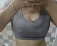 維多利亞旅行者瑜伽服女跑步運動套裝夏季健身服普拉提短袖短褲帶胸墊紫XXL 曬單實拍圖