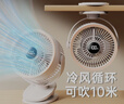 舒奧尼【100檔無(wú)極調節空氣循環(huán)扇】桌面小風(fēng)扇家用可壁掛學(xué)生宿舍臺面辦公室超強冷風(fēng) 曬單實(shí)拍圖