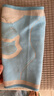 美津濃（MIZUNO）兒童護(hù)膝運(yùn)動籃球?qū)Ｓ米o(hù)腿套跑步防摔過膝男足球膝蓋護(hù)具M(jìn)藍(lán)色2只 曬單實(shí)拍圖