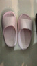 果洛菲兒童拖鞋夏季男童女孩親子中大童居家洗澡防滑涼拖鞋 翻糖粉35-36 曬單實(shí)拍圖