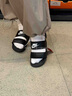 耐克女子休閑輕便拖鞋室內時(shí)尚抓地舒適耐穿NIKE OFFCOURT DC0496 001黑/白色/黑 39 曬單實(shí)拍圖