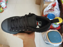 斐樂(lè)（FILA）女鞋帆布鞋LAVA胖胖底厚高底增鞋板鞋帆布鞋休閑鞋 黑-BK 38 曬單實(shí)拍圖