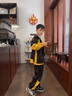 G.DUCKKIDS童裝男童套裝春秋季兒童運動(dòng)套裝2024新款中大童夜光服兩件套 藏青色 160 建議身高150-160cm年齡12-13歲 曬單實(shí)拍圖