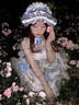 閃動(dòng)少女（SHANDONGSHAONV）法式Lolita新款甜美氛圍感唯美公主洛麗塔減齡收腰顯瘦吊帶連衣裙 藍色單裙子(不包含) 均碼 XS 曬單實(shí)拍圖