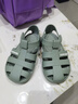 kids.ing可迪星寶寶涼鞋羅馬果凍鞋夏季兒童男女童小童包頭涼鞋 綠色 23 曬單實(shí)拍圖