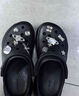 crocs檀健次推薦款經(jīng)典泡芙洞洞鞋|207521 黑色-001 40(250mm) 曬單實(shí)拍圖