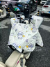 愛(ài)瑪（AIMA）擋風(fēng)被摩托車(chē)冬季加絨加厚電車(chē)二合一雨衣電動(dòng)車(chē)神器自行車(chē)分體衣 春秋標準款【足球小熊咖色】雙面防水+雙層防風(fēng)&反光 曬單實(shí)拍圖