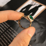 ?？ㄒ?HEEKAIYI祖母綠項鏈戒指手鏈定制哥倫比亞贊比亞祖母綠裸石18K金定制 定金【祖母綠戒指定制】 曬單實(shí)拍圖