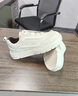夢(mèng)特嬌（MONTAGUT）法國(guó)小白鞋男夏季透氣男鞋新款休閑皮鞋男士旋鈕運(yùn)動(dòng)板鞋男真皮 米色 -透氣牛皮鞋面 41 （皮鞋碼）=運(yùn)動(dòng)鞋42碼 曬單實(shí)拍圖