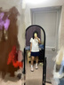 樂卡利學(xué)院風(fēng)jk套裝日系校供制服POLO衫翻領(lǐng)T恤短袖上衣百褶裙半身短裙 套裝【白上衣+紺色百褶裙】 M （100斤內(nèi)） 曬單實拍圖