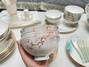 唐帕輕奢碗碟套裝景德鎮(zhèn)餐具碗盤家用高級感2024新款中式陶瓷喬遷新居 38件套裝配如意煲 6人適用 曬單實拍圖
