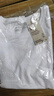 無印良品（MUJI）男式 天竺編織 圓領(lǐng)長袖T恤男士打底衫 黑色條紋 XL  曬單實拍圖