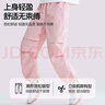 馬卡樂(lè)（MARCOLOR）兒童工裝春秋戶外傘兵褲春季洋氣2025新款 純色黑褲 140  曬單實(shí)拍圖