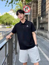 駱駝（CAMEL）絲光珠地棉POLO衫男士透氣刺繡翻領(lǐng)商務(wù)休閑短袖春夏季M14BA5E114 曬單實拍圖