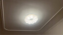 惠普臥室云朵led吸頂燈奶油風(fēng)南瓜房間兒童房普瑞護(hù)眼中山燈具包安裝 曬單實(shí)拍圖
