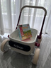 kidpop嬰兒學(xué)步車多功能實(shí)木手推車可調(diào)速防側(cè)翻兒童玩具周歲禮物象牙白 曬單實(shí)拍圖