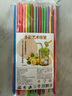 夢(mèng)庭 一次性吸管獨(dú)立包裝可折彎塑料兒童食品級(jí) 藝術(shù)吸管100支裝  曬單實(shí)拍圖