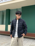 波司登【90鵝絨】短款輕薄羽絨服男菱格紋立領(lǐng)保暖外套B250131021 曬單實拍圖