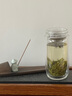 希諾抗菌玻璃杯雙層透明水杯男高檔泡茶杯子XN-1926中閃銀灰 370mL 曬單實拍圖