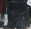 森馬（Semir）牛仔褲女寬松美式熱褲酷颯風(fēng)夏街頭毛邊短褲復(fù)古辣妹103324122010 曬單實(shí)拍圖