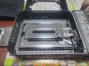 脈鮮（MAXSUN）便攜式卡式爐 MS-8MINI BBQ 燒烤爐 燃氣爐便攜式戶外擬木炭燒烤爐 亞光灰閃銀 曬單實拍圖