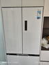 美的（Midea）真香系列M60雙系統(tǒng)508法式多門四門家用冰箱超薄平嵌雙循環(huán)大容量底部散熱BCD-508WUFPZM(E)星塵白 曬單實(shí)拍圖