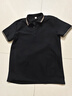 短袖polo衫男士夏季韓版痞帥成熟穩重上衣男裝高級感重磅半袖t恤 黑色2602 3XL 曬單實(shí)拍圖