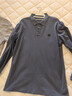 恒源祥100%純棉長(cháng)袖T恤男士翻領(lǐng)Polo休閑百搭上衣HJ155 中蘭 180/96A  曬單實(shí)拍圖
