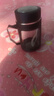 玻璃水杯商務(wù)杯大容量男女生帶蓋泡茶杯家用含茶隔把手杯 商務(wù)把手杯黑色 500ml 1只 曬單實(shí)拍圖