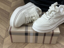 雅格獅丹（Aquascutum）男鞋2025秋季新款輕奢時(shí)尚板鞋男士厚底運(yùn)動(dòng)休閑小白鞋 白色 42 曬單實(shí)拍圖