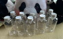 箐喻冷泡瓶帶茶隔冷泡茶瓶奈雪冷 萃茶瓶PET飲料瓶一次性塑料花果汁帶 500泡茶瓶+蓋+貼紙 +茶漏10套 曬單實(shí)拍圖