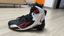 Alpinestars FASTER-4 a星摩托車四季騎行鞋機(jī)車鞋防摔摩托短靴騎士靴男女 黑/白/紅色123 42 曬單實(shí)拍圖