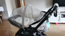 Jim&Lily嬰兒車蚊帳全罩式通用防蚊蟲寶寶高景觀嬰兒推車傘車兒童網(wǎng)紗 25款拉鏈全罩式-通用防蚊蟲-白色 升級版 曬單實拍圖