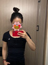 ABERCROMBIE & FITCH【多色亨利領(lǐng)】女裝25夏新款經(jīng)典小麋鹿修身短袖T恤KI139-5271 黑色 XS (160/84A) 曬單實(shí)拍圖