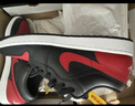 Jordan休閑鞋男子AJ1 JORDAN 1 LOW 低幫運動(dòng)鞋553558-067紅黑44 曬單實(shí)拍圖