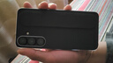三星（SAMSUNG）Galaxy S25+ 原裝立式腕帶保護殼 多功能手機套 s25+原廠保護套 黑色 曬單實拍圖
