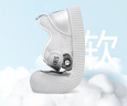泰蘭尼斯秋季新款幼兒園室內鞋單網(wǎng)透氣軟底兒童帆布鞋包頭防撞學(xué)步機能鞋 銀色 27 適合腳長(cháng)16.5cm 曬單實(shí)拍圖