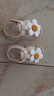 雷姆汀夏季0-1歲嬰兒學(xué)步?jīng)鲂瑢殞氒浀撞角靶≡慢g布鞋包頭嬰幼兒鞋子 太陽花 11 內(nèi)長12.0cm 建議6-12個月 曬單實拍圖