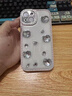 雅思戀 高級(jí)感雙面鑲鉆貓咪適用蘋果16promax手機(jī)殼新款iPhone15pro閃粉鏡頭膜14手鏈13水鉆全包防摔 水鉆閃粉鏡頭膜【粉色-滿屏水鉆KT貓】 iPhone 16 Promax 曬單實(shí)拍圖