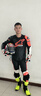 Alpinestars GP FORCE a星連體皮衣牛皮賽道賽車服機(jī)車騎行服 黑白橘紅色1231 52 曬單實(shí)拍圖